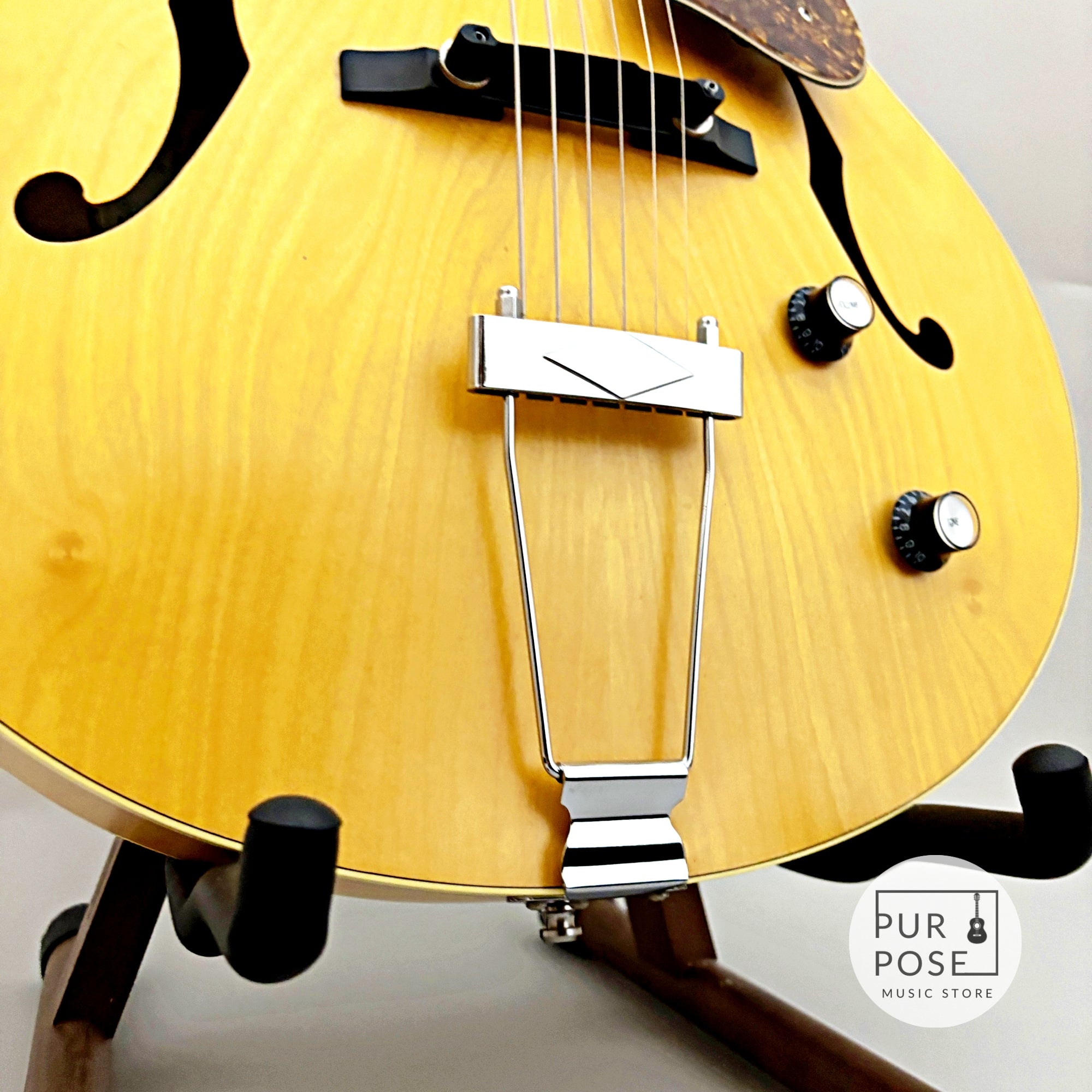 【美品中古/動画あり】Godin 5th Avenue Kingpin P90 Natural フルアコ