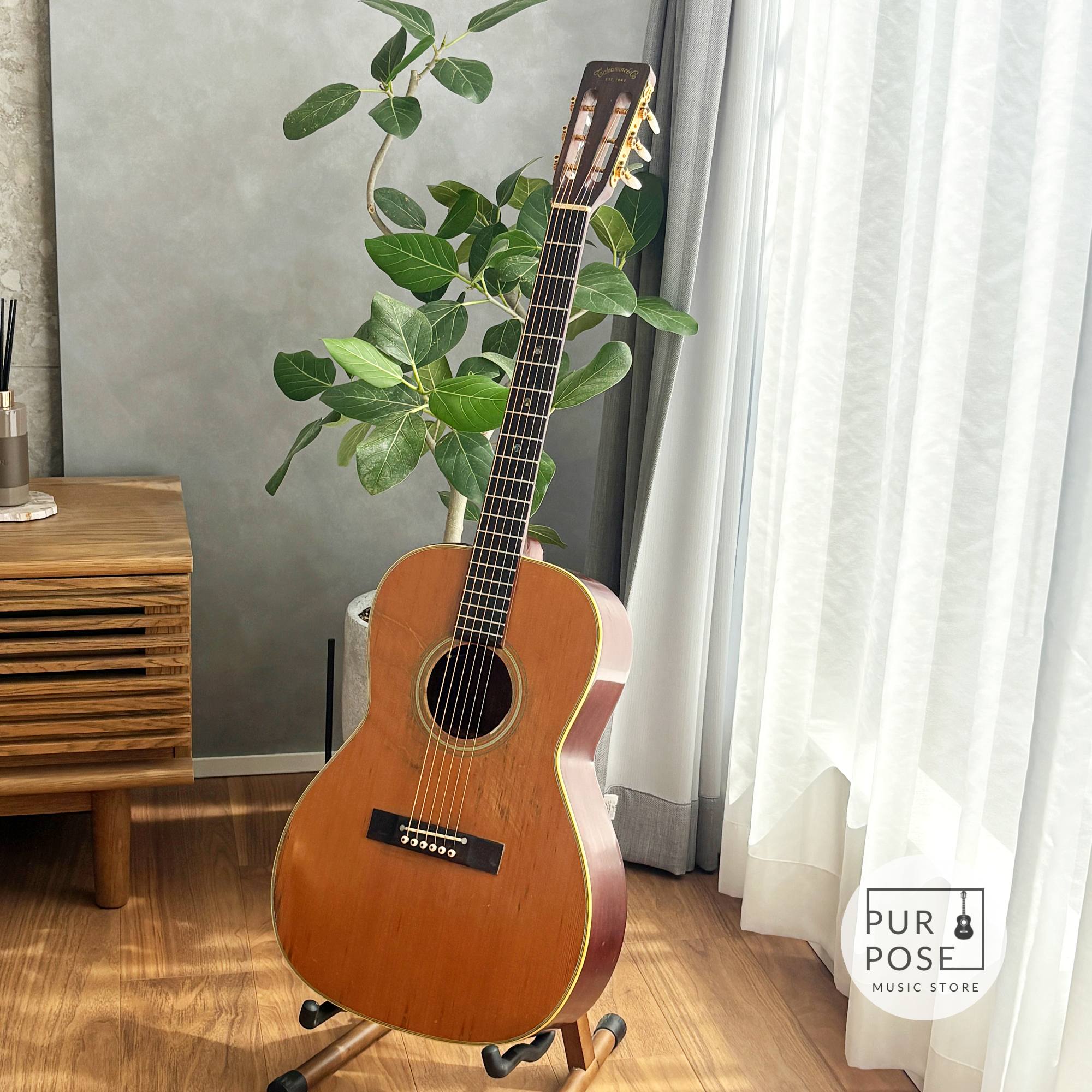 【中古/動画あり】Takamine PT-408 1990年代 パーラーサイズ エレアコ