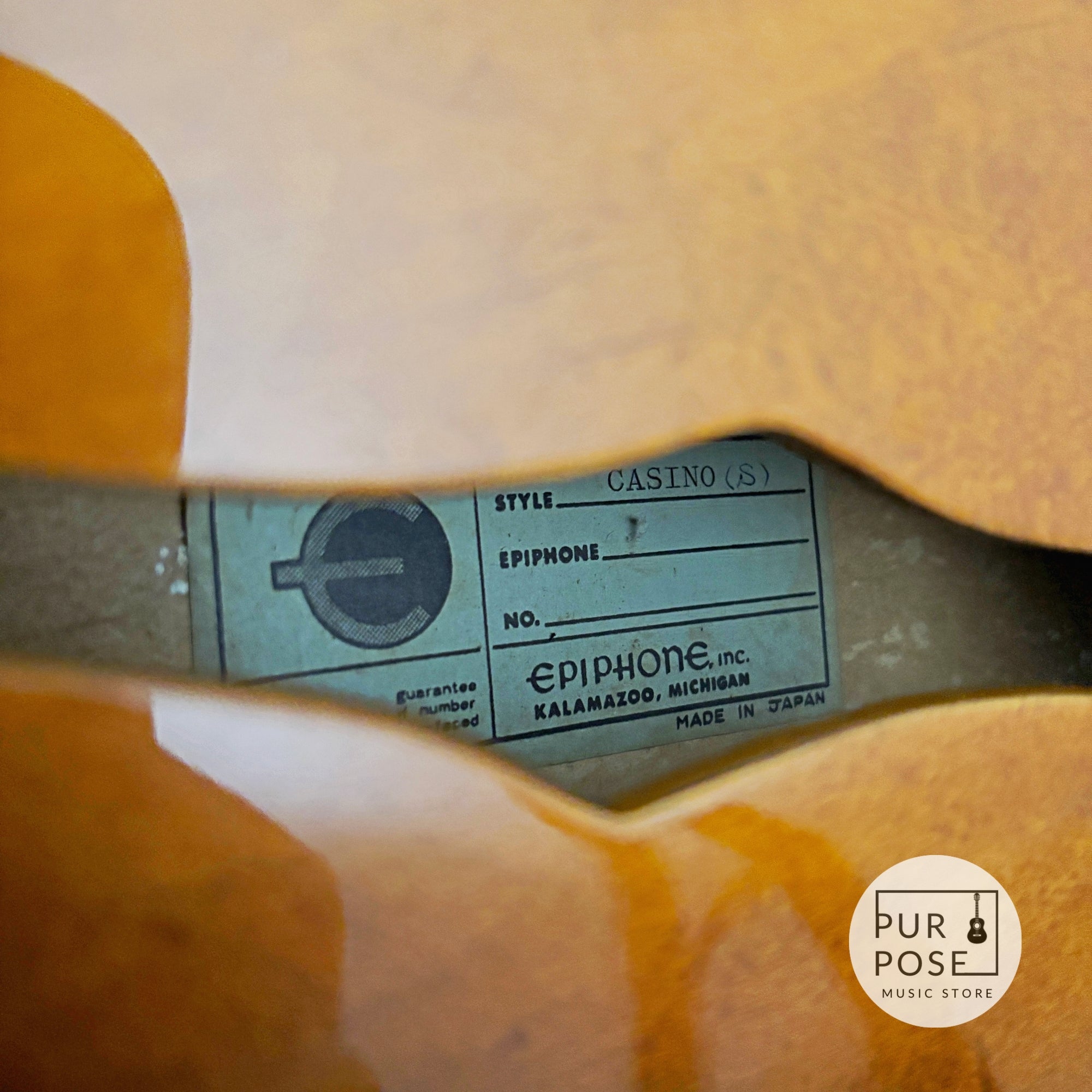 【中古/動画あり】Epiphone Japan Casino Blue Label 1976年製 フルアコ