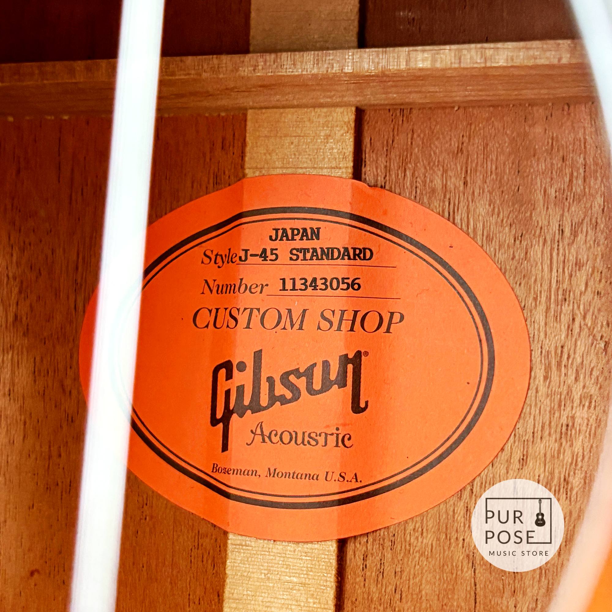 【中古/動画あり】Gibson J-45 Standerd VOS ADIRON Custom Shop 2013年製