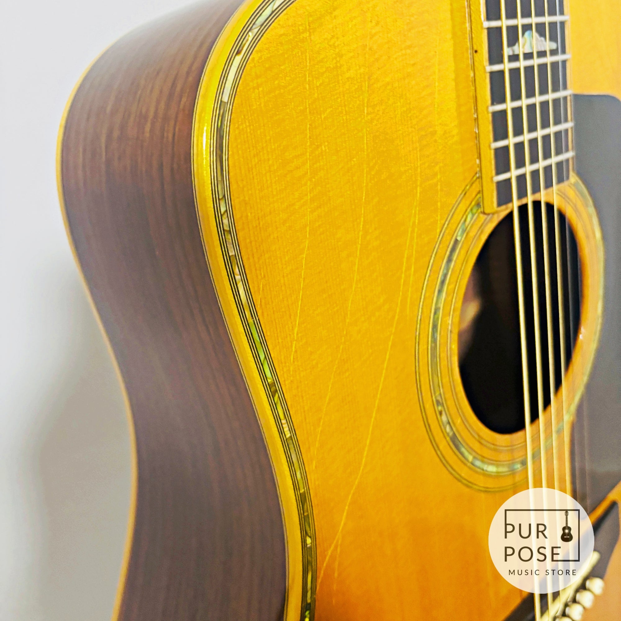 【中古/動画あり】Guild D-100 NT CRV 1995年製 ネックヒール彫刻