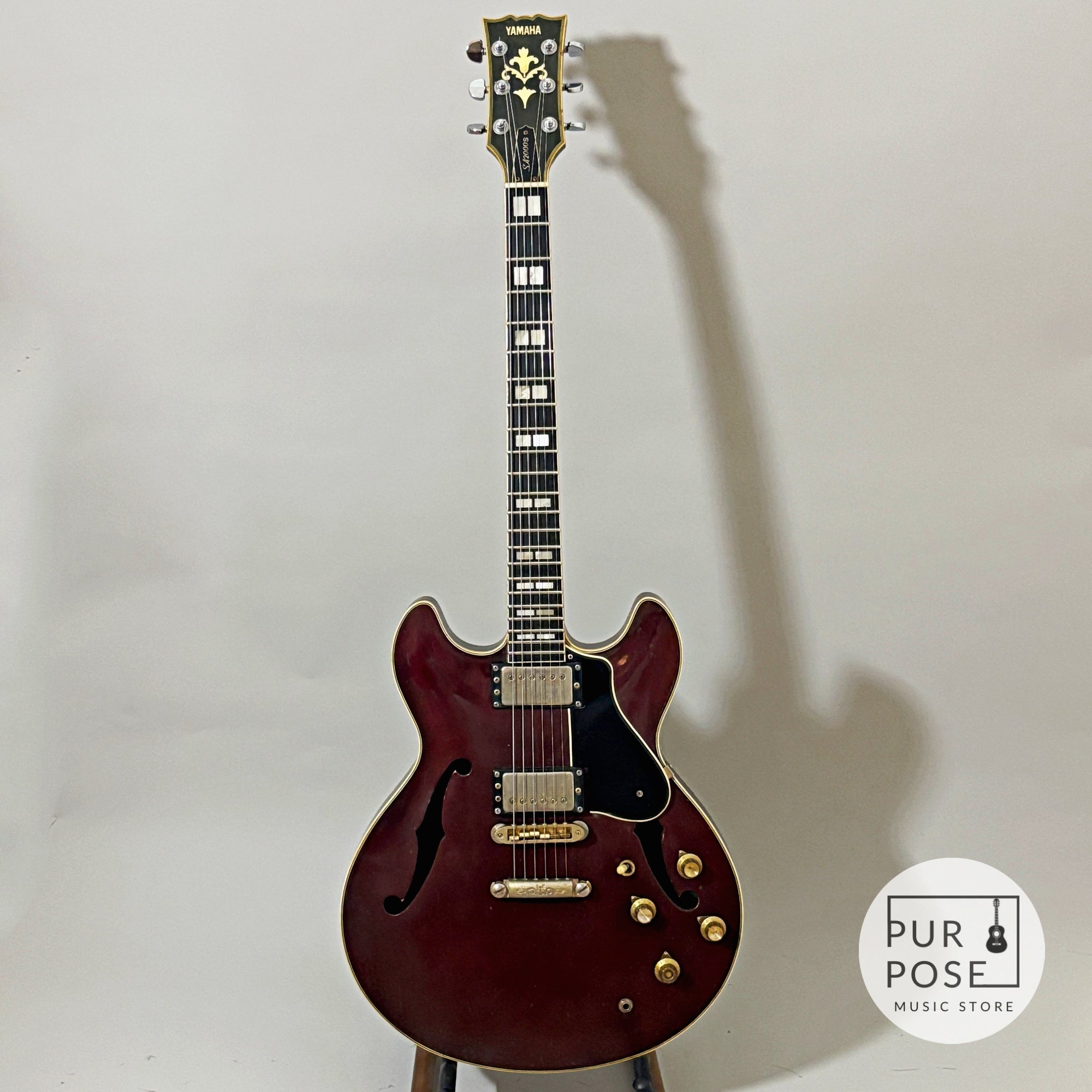 【中古/動画あり】YAMAHA SA2000S 1979年製 トップ単板 セミアコ