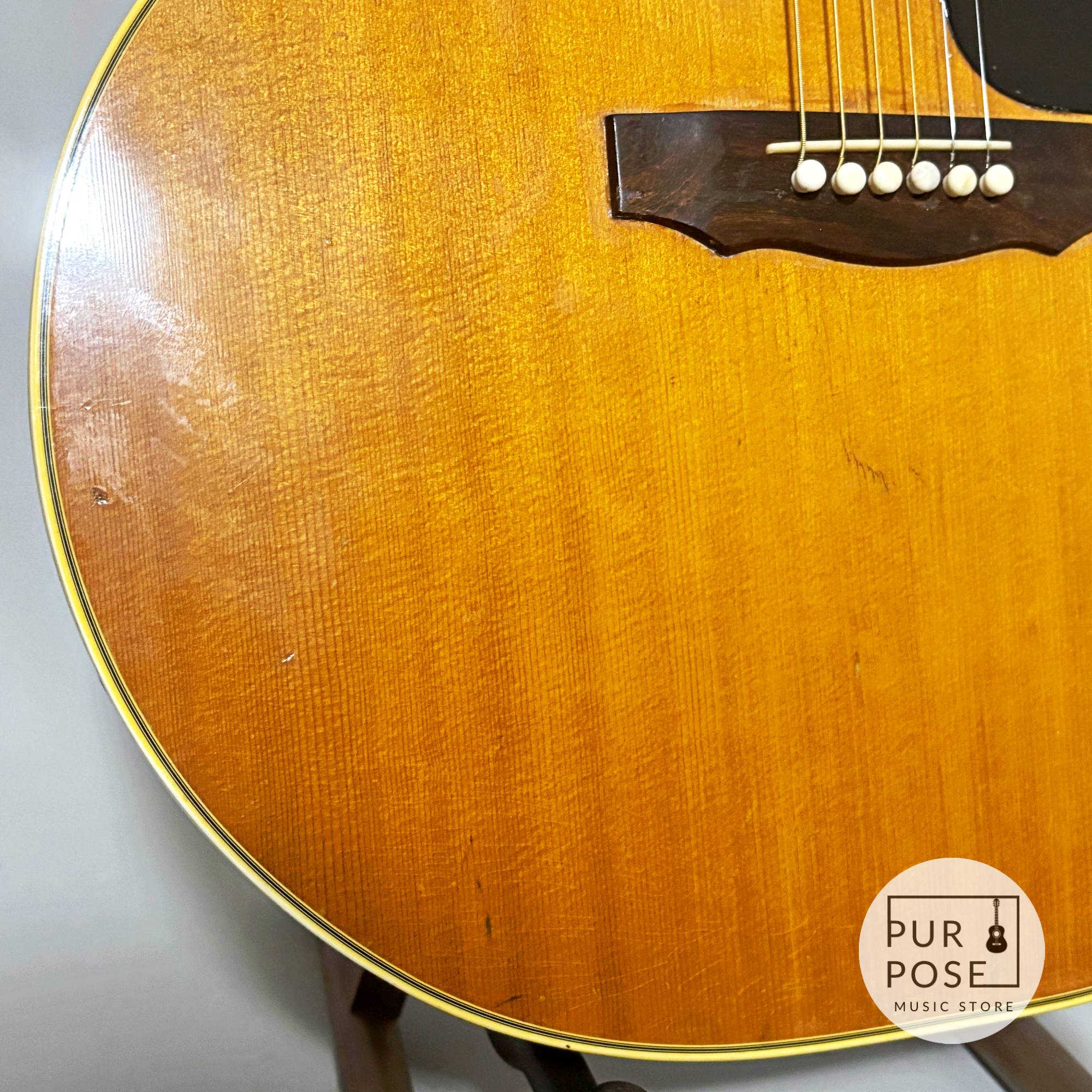 【中古/動画あり】Guild F-48 1973年製 ジャンボボディサイズ