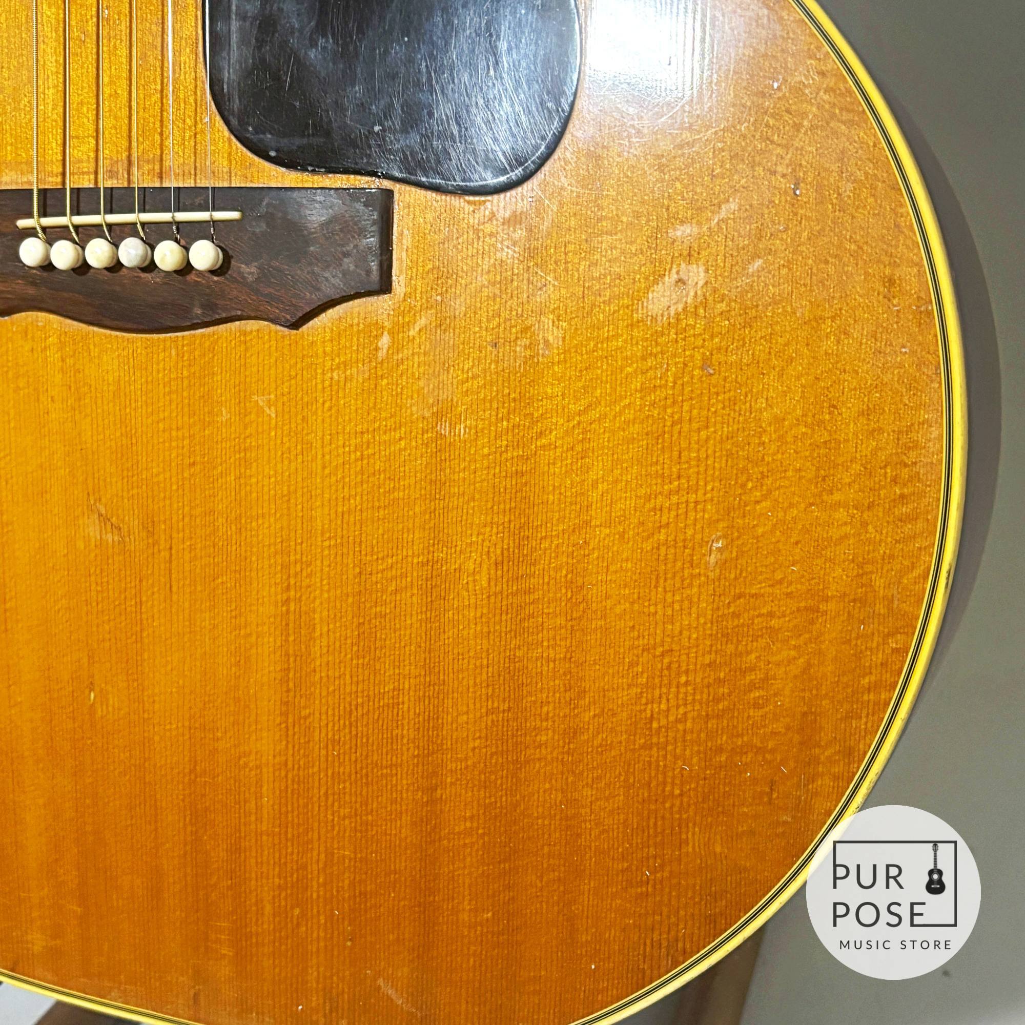 【中古/動画あり】Guild F-48 1973年製 ジャンボボディサイズ