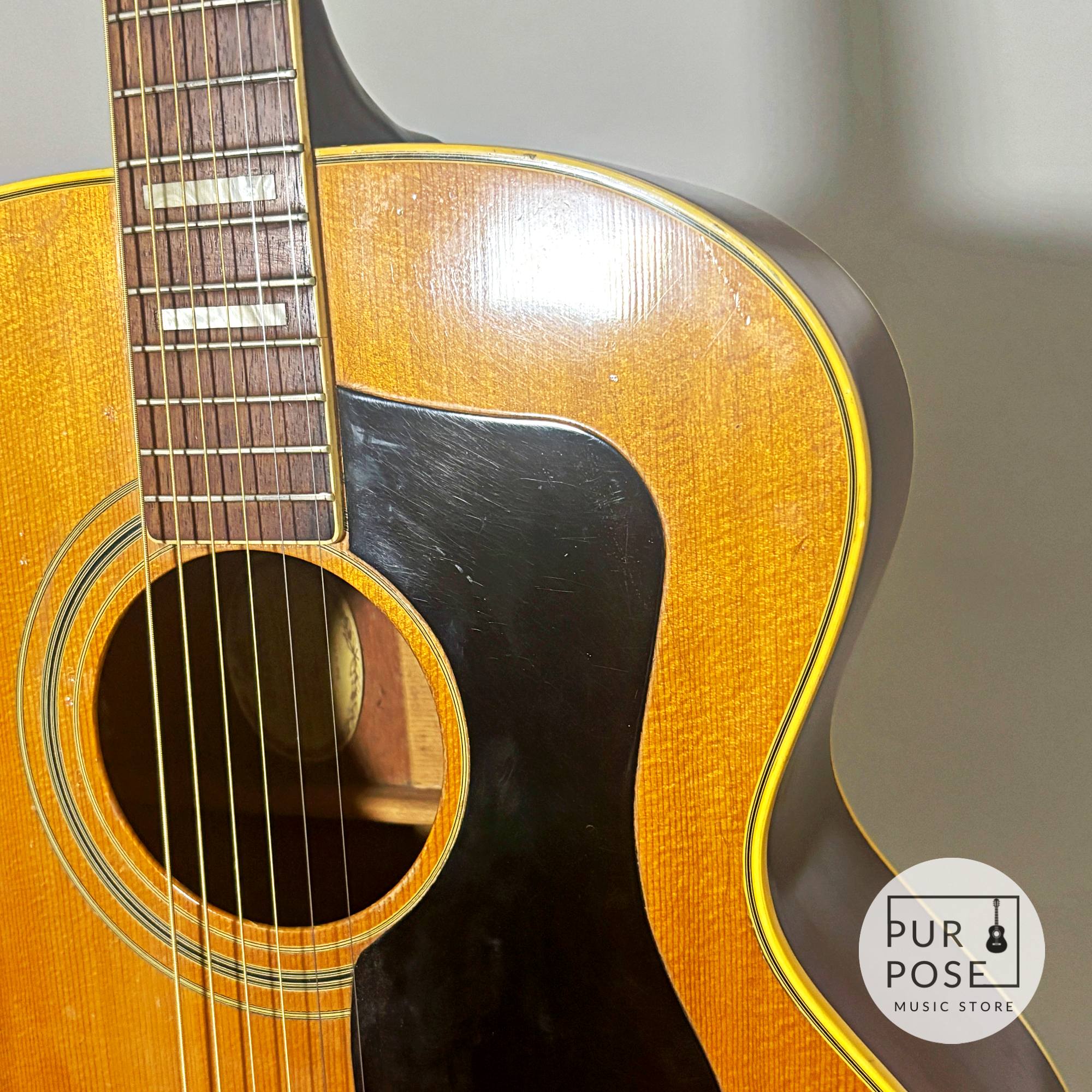 【中古/動画あり】Guild F-48 1973年製 ジャンボボディサイズ