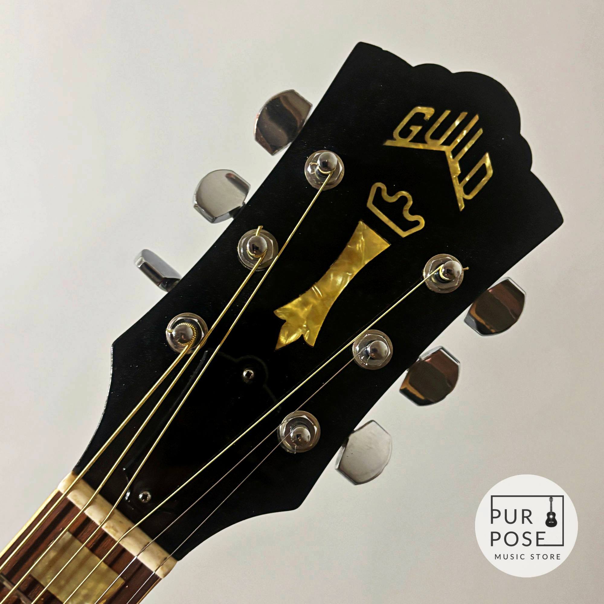 【中古/動画あり】Guild F-48 1973年製 ジャンボボディサイズ