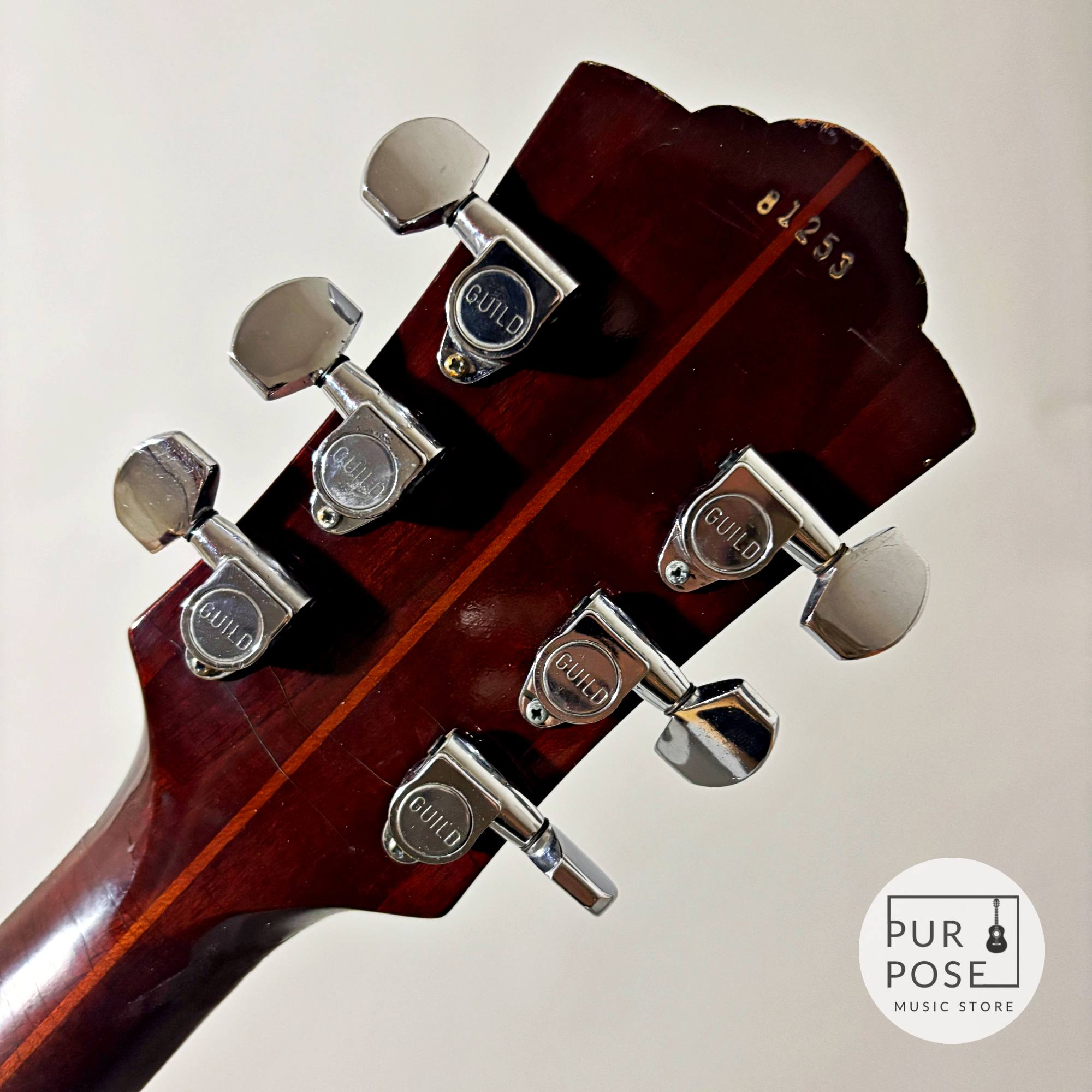 【中古/動画あり】Guild F-48 1973年製 ジャンボボディサイズ