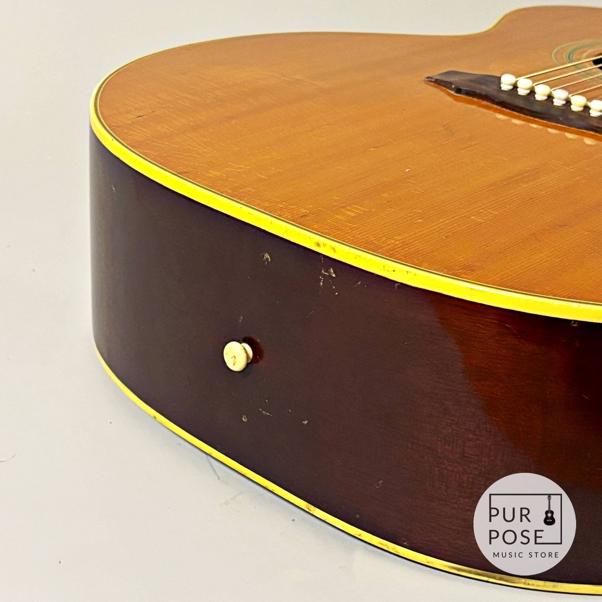 【中古/動画あり】Guild F-48 1973年製 ジャンボボディサイズ