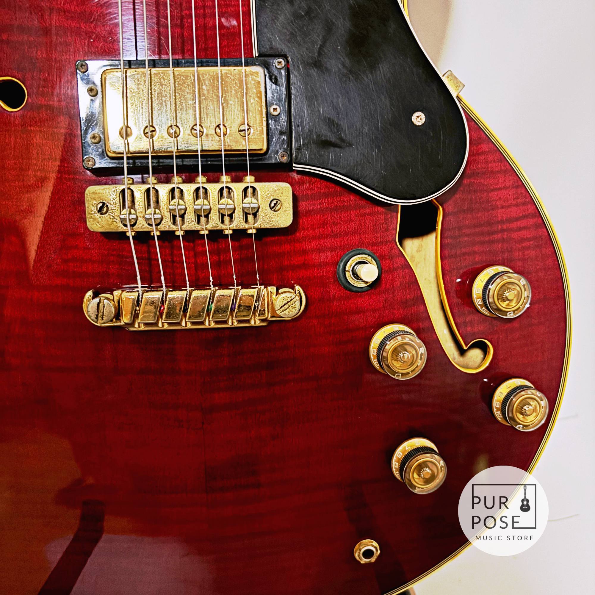 【中古/動画あり】Greco SV-800 1979年製 セミアコースティックギター