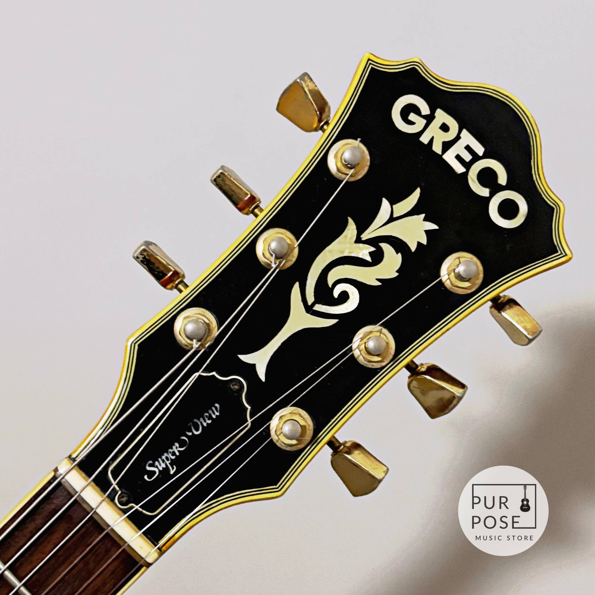 【中古/動画あり】Greco SV-800 1979年製 セミアコースティックギター