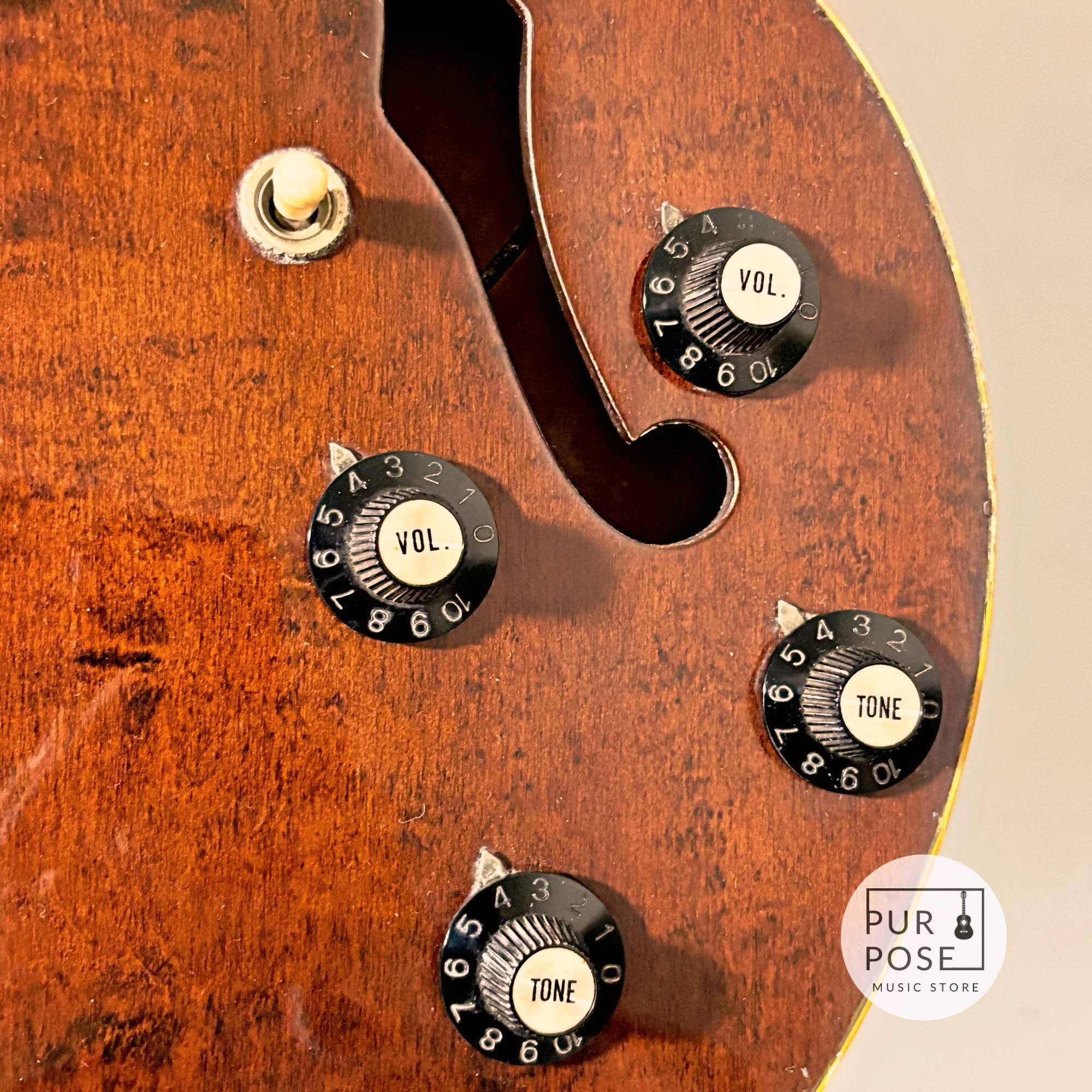 【中古/動画あり】Epiphone Japan Riviera 1978年製 ブルーラベル期 ウォルナット