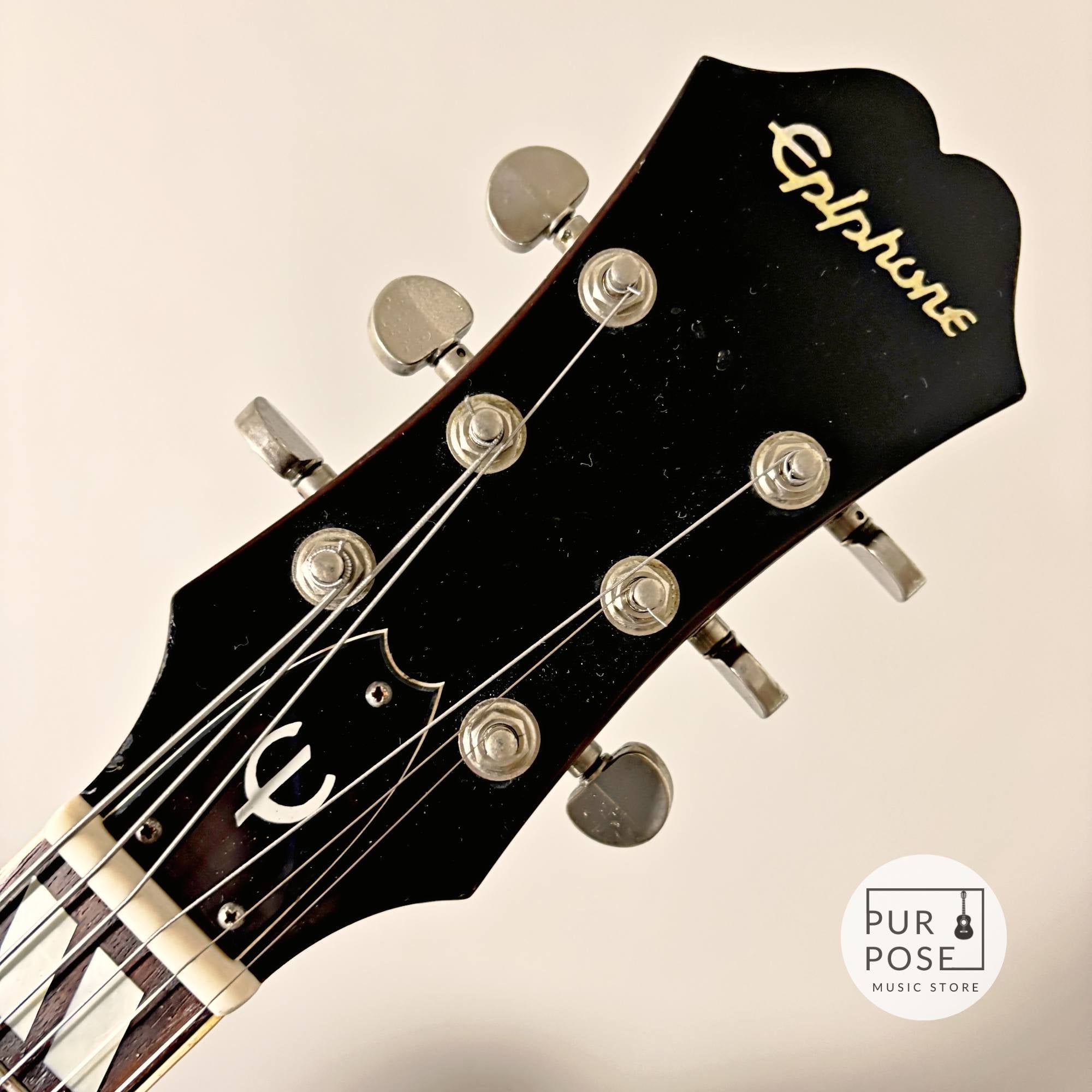 【中古/動画あり】Epiphone Japan Riviera 1978年製 ブルーラベル期 ウォルナット