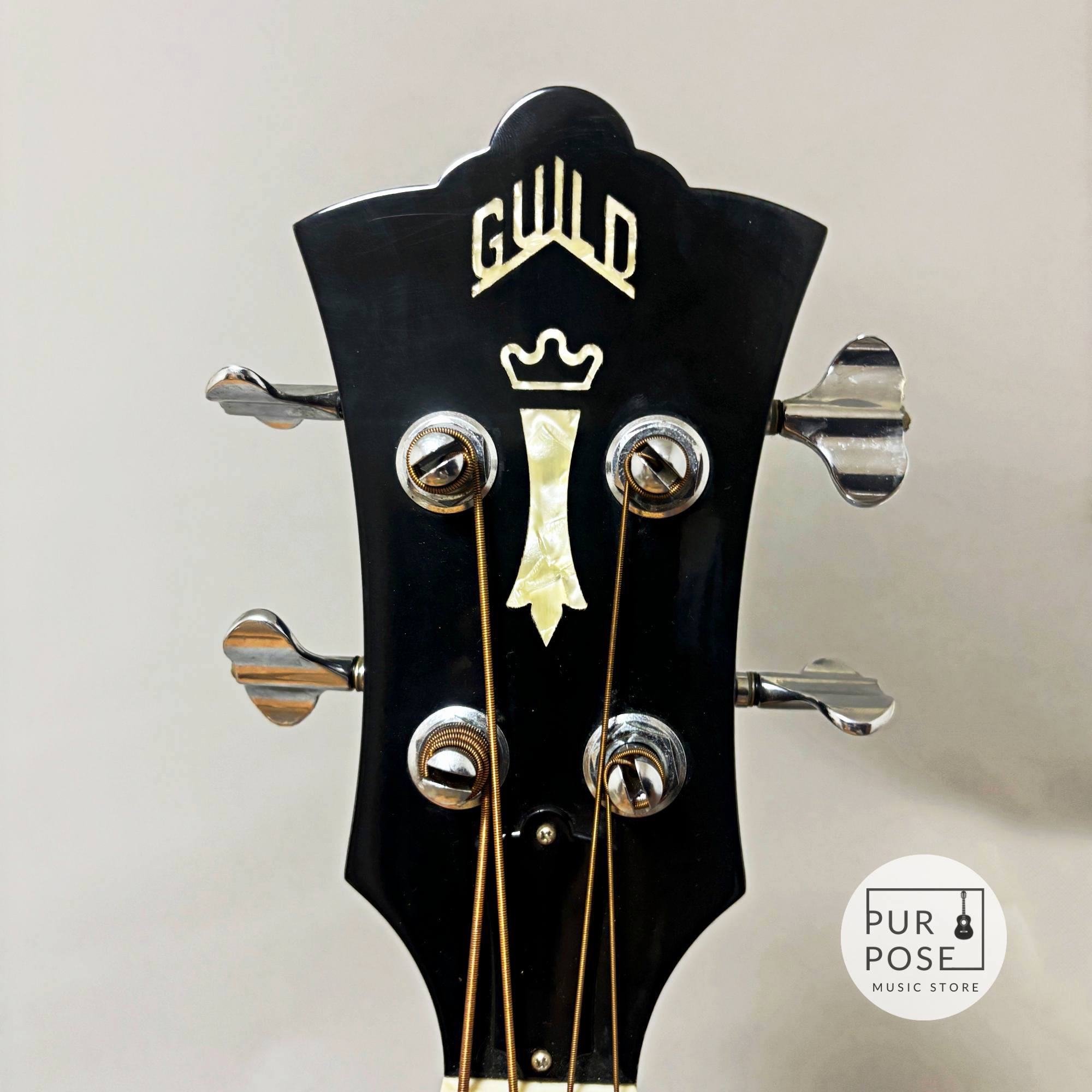 【中古】Guild B-30 1988年製 ピックアップ内蔵 アコースティックベース